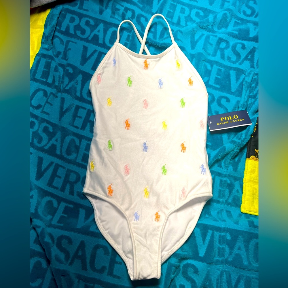 Ralph Lauren Polo One Piece Bathing Suit